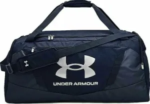 Under Armour UA Undeniable 5.0 Large Duffle Bag Midnight Navy/Metallic Silver 101 L Sac de sport