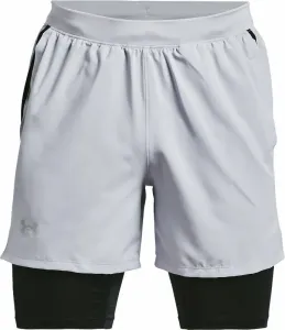 Under Armour Men's UA Launch 5'' 2-in-1 Shorts Mod Gray/Black 2XL Shorts de course