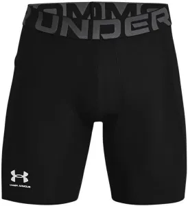 Under Armour Men's HeatGear Armour Compression Shorts Black/Pitch Gray XL Sous-vêtements de course