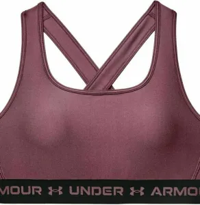 Under Armour Women's Armour Mid Crossback Sports Bra Ash Plum/Black XS Sous-vêtements de sport