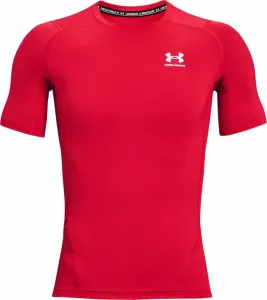 Under Armour Men's HeatGear Armour Short Sleeve Red/White 2XL T-shirt de fitness