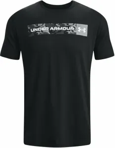 Under Armour Men's UA Camo Chest Stripe Short Sleeve Black/White L T-shirt de fitness