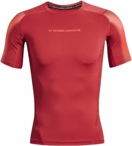 Under Armour Men's UA HeatGear Armour Novelty Short Sleeve Chakra/After Burn 2XL T-shirt de fitness