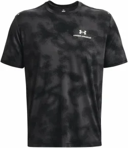 Under Armour Men's UA Rush Energy Print Short Sleeve Black/White S T-shirt de fitness