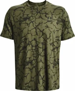 Under Armour Men's UA Rush Energy Print Short Sleeve Marine OD Green/Black S T-shirt de fitness