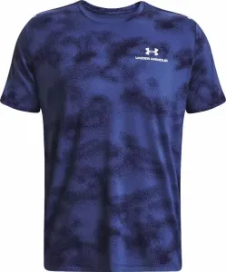 Under Armour Men's UA Rush Energy Print Short Sleeve Sonar Blue/White L T-shirt de fitness