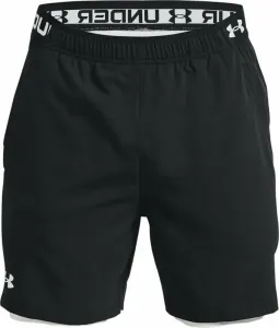 Under Armour Men's UA Vanish Woven 2-in-1 Shorts Black/White L Pantalon de fitness