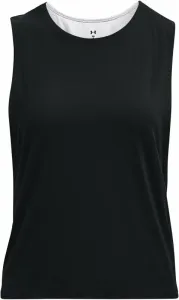 Under Armour UA HydraFuse 2-in-1 Black/White/Black M T-shirt de fitness