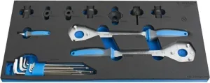 Unior Bike Tool Set in SOS Tool Tray Composition de outils #48341
