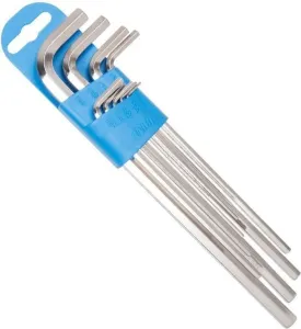Unior Set Of Hexagon Wrenches Long Type On Plastic Clip 1/16