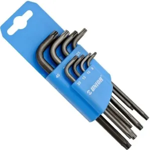 Unior Set Of Wrenches with TX Profile In Plastic Clip TX 9-40