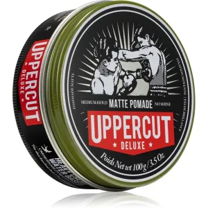 Uppercut Deluxe Matt Pomade pommade matifiante pour cheveux pour homme 100 g