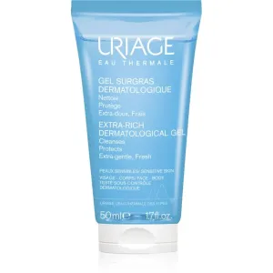 Uriage Hygiène Gel Surgras Dermatologique gel nettoyant visage et corps chránící před vysycháním 50 ml