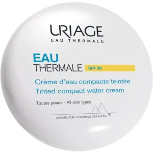 Uriage Eau Thermale Water Cream Tinted Compact SPF 30 poudre soyeuse pour un teint unifié 10 g
