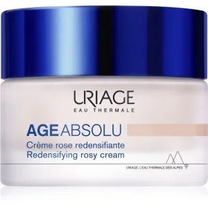 Uriage Age Absolu Créme Rose Redensifiante crème illuminatrice anti-rides effet lifting à l'acide hyaluronique 50 ml