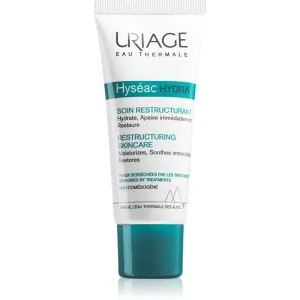 Uriage Hyséac Hydra Soin Restructurant crème hydratante régénérante pour peaux sèches et irritées après un traitement anti-acné 40 ml
