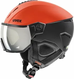 UVEX Instinct Visor Fierce Red/Black Mat 53-56 cm Casque de ski