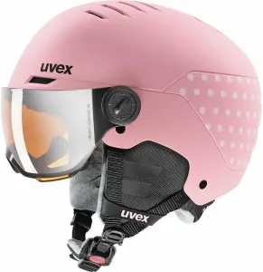 UVEX Rocket Junior Visor Pink Confetti 51-55 cm Casque de ski