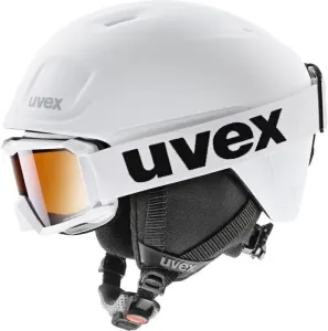 UVEX Heyya Pro Set White Black Mat 51-55 cm Casque de ski