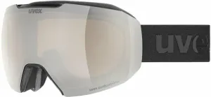 UVEX Epic Attract Black Mat Mirror Silver/Contrastview Yellow Lasergold Lite Masques de ski
