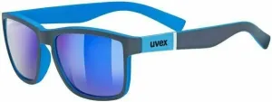 UVEX LGL 39 710605 Grey Mat Blue/Mirror Purple Lunettes de vue