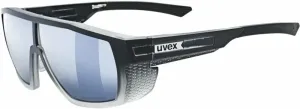 UVEX MTN Style CV Black Matt/Fade/Colorvision Mirror Silver Lunettes de soleil Outdoor