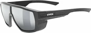 UVEX MTN Style P Black Matt/Polarvision Mirror Silver Lunettes de soleil Outdoor