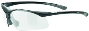 UVEX Sportstyle 223 Black/Grey/Clear Lunettes vélo