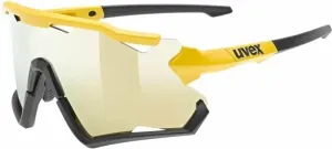 UVEX Sportstyle 228 Sunbee/Black Matt/Mirror Yellow Lunettes vélo