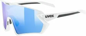 UVEX Sportstyle 231 2.0 White Matt/Mirror Blue Lunettes vélo