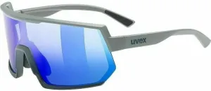 UVEX Sportstyle 235 Rhino Deep Space Mat/Blue Mirrored Lunettes vélo