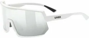 UVEX Sportstyle 235 White Mat/Silver Mirrored Lunettes vélo