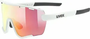 UVEX Sportstyle 236 S Set White Mat/Red Mirrored Lunettes vélo