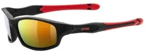UVEX Sportstyle 507 Black Mat/Red/Mirror Red Lunettes de sport