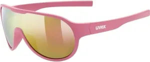 UVEX Sportstyle 512 Pink Mat/Pink Mirrored Lunettes vélo