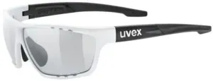 UVEX Sportstyle 706 V White/Black Mat/Smoke Lunettes vélo