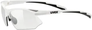 UVEX Sportstyle 802 V White/Smoke Lunettes vélo