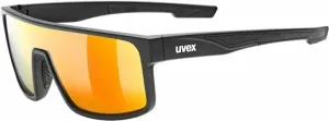 UVEX LGL 51 Black Matt/Mirror Red Lunettes de sport