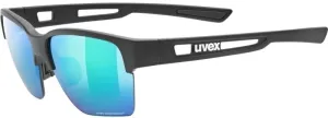 UVEX Sportstyle 805 CV Black Mat/Mirror Green