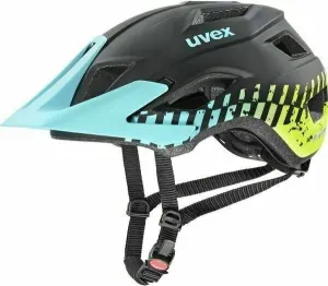 UVEX Access Black Aqua Lime Matt 52-57 Casque de vélo