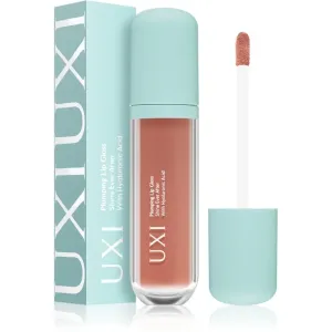 UXI BEAUTY Plumping Lip Gloss brillant à lèvres volumisant à l'acide hyaluronique Peach perfect 5 ml