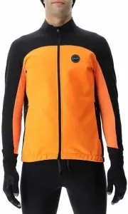 UYN Man Cross Country Skiing Coreshell Jacket Orange Fluo/Black/Turquoise XL