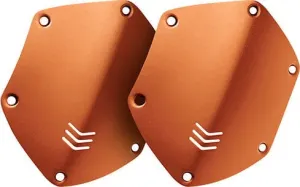 V-Moda M-200 Custom Shield Casque boucliers Rust Orange