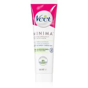 Veet Minima Dry Skin crème dépilatoire hydratante pour peaux sèches 100 ml