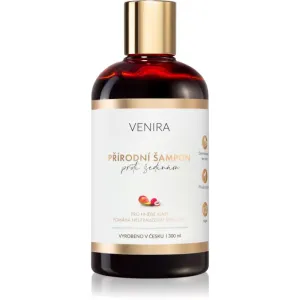 Venira Natural anti-grey shampoo shampoing pour cheveux bruns Mango and lychee 300 ml