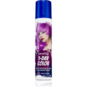 Venita 1-Day Color spray colorant pour cheveux teinte No. 10 - Violet Aura 50 ml