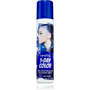 Venita 1-Day Color spray colorant pour cheveux teinte No. 5 - Navy Blue 50 ml