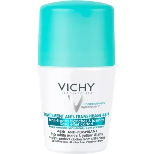 Vichy Deodorant 48h anti-transpirant roll-on  anti-traces blanches et jaunes 50 ml