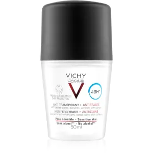 Vichy Homme Deodorant anti-transpirant anti-traces blanches et jaunes 48h 50 ml