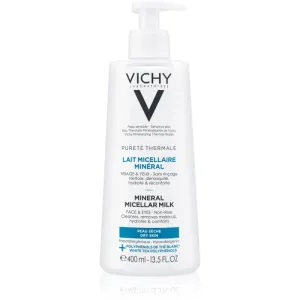 Vichy Pureté Thermale lait micellaire minéral pour peaux sèches 400 ml #146593